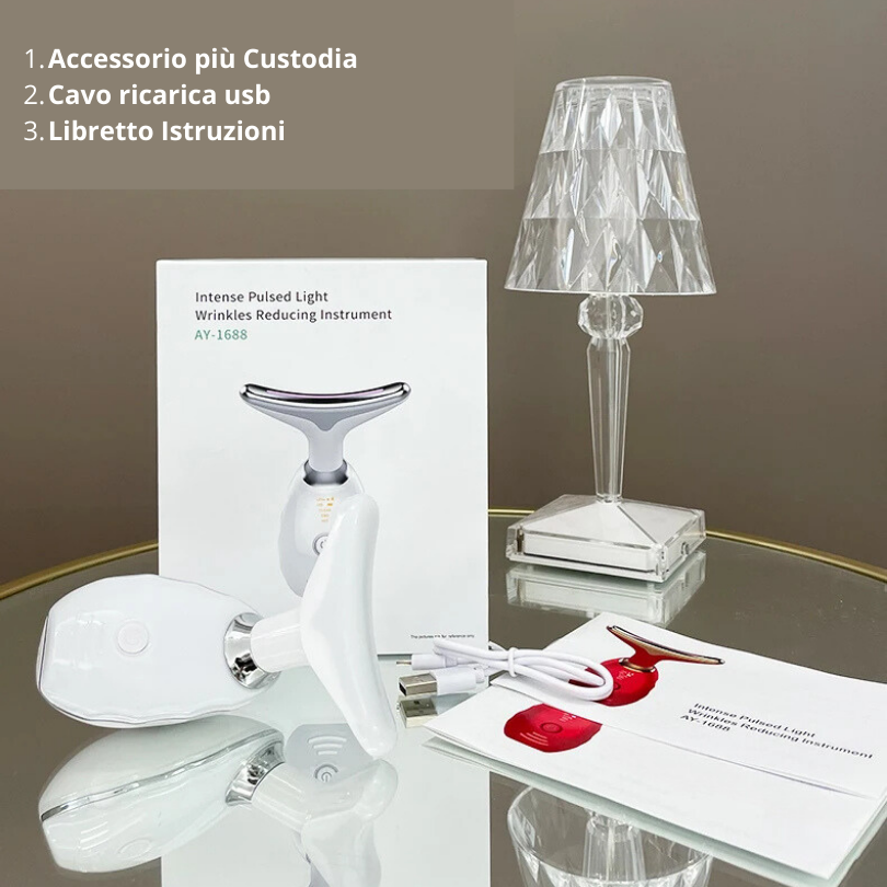 Luce Led Rivitalizzante per Viso e Collo